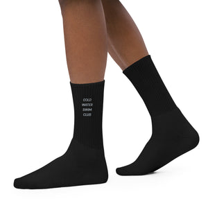 COLD WATER SWIM CLUB Embroidered Socks