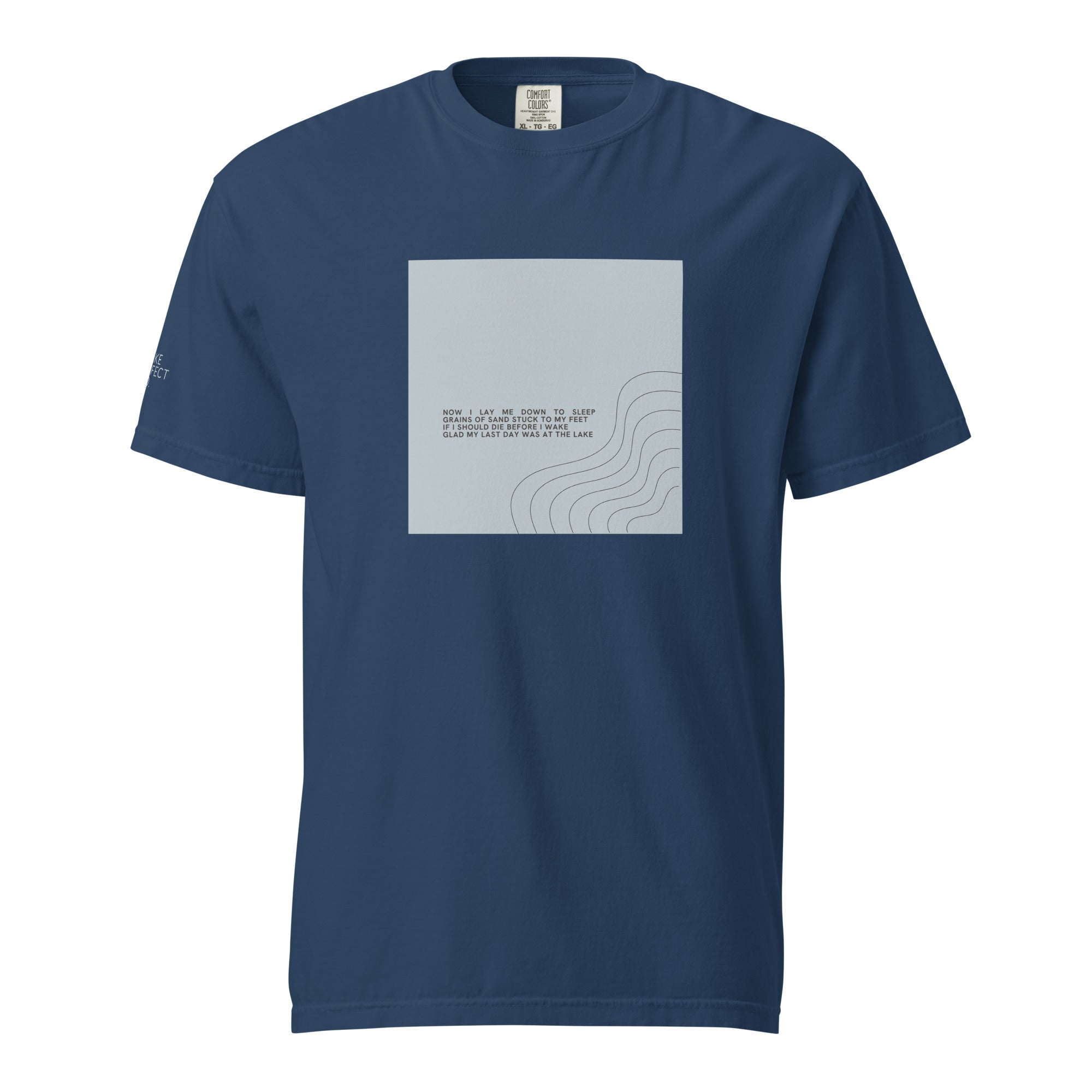 Lake Prayer Unisex Garment-dyed Heavyweight T-shirt