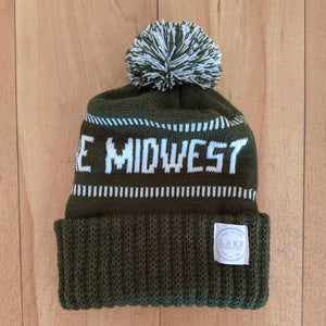 GOD BLESS THE MIDWEST Winter Knit Hat