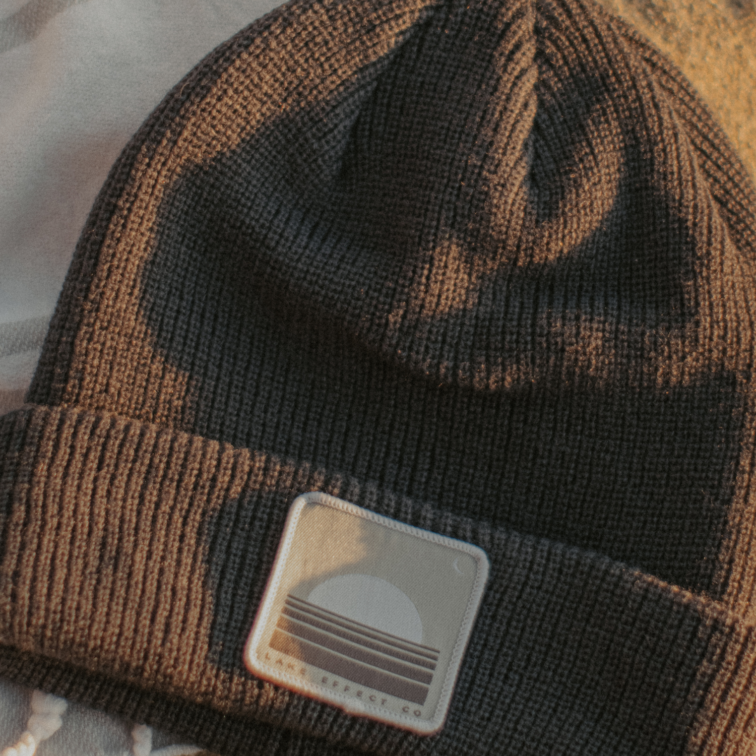 SUNSET + CRESCENT Beanie | Recycled Blend Winter Hat