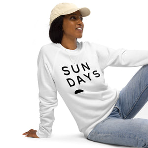 SUN DAYS Unisex Organic Raglan Sweatshirt