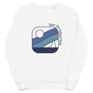 SAVE THE INLAND SEAS Unisex Organic Sweatshirt