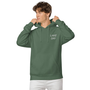 LAKE DAY Unisex Pigment-Dyed Hoodie