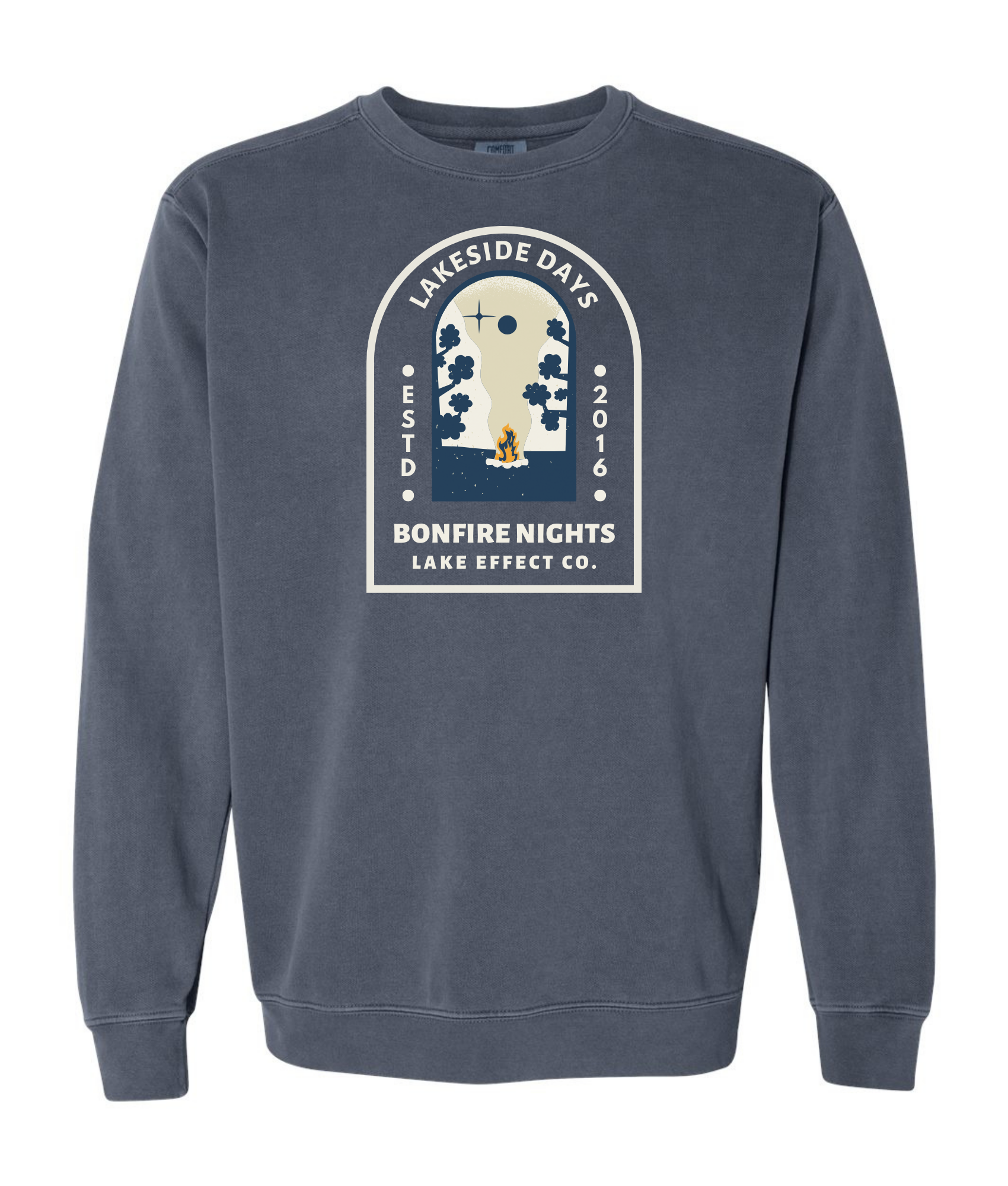 Lakeside Days Bonfire Nights Crewneck