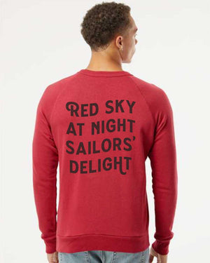 Red Sky At Night Crewneck Sweatshirt