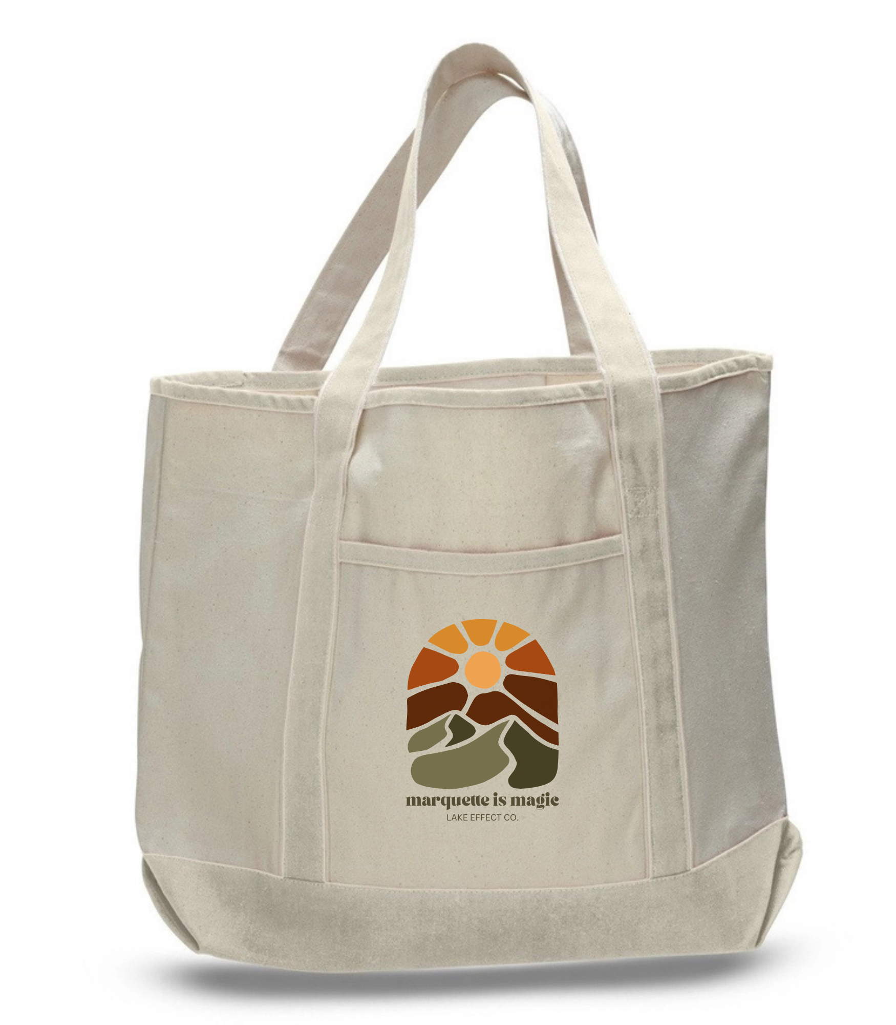 Marquette Is Magic Canvas Tote