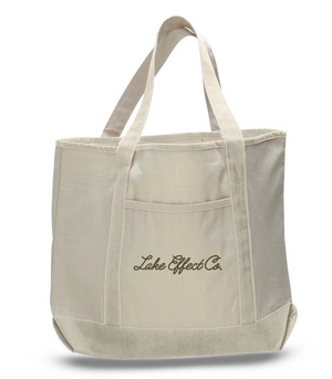 Lake Effect Co. Canvas Tote