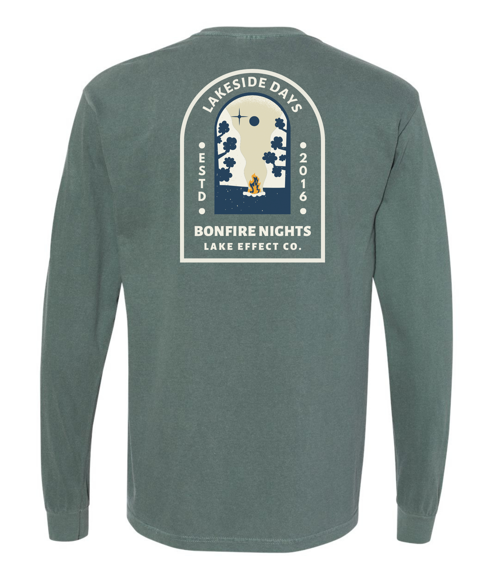 Lakeside Days Bonfire Nights Long Sleeve