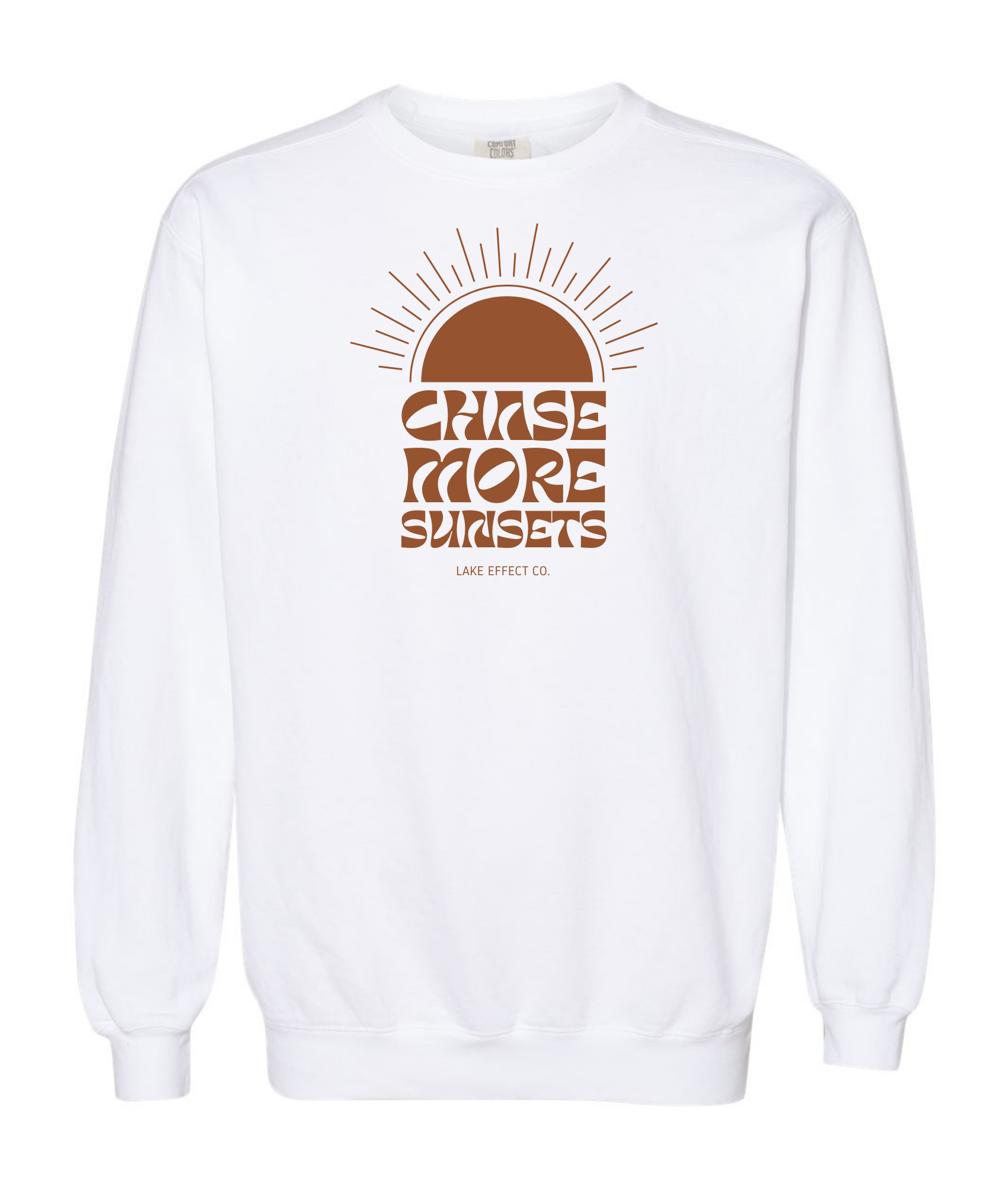 Chase More Sunsets Crewneck