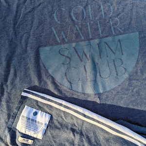 COLD WATER SWIM CLUB by EKZO Beach Towel | 100% Cotton Towels