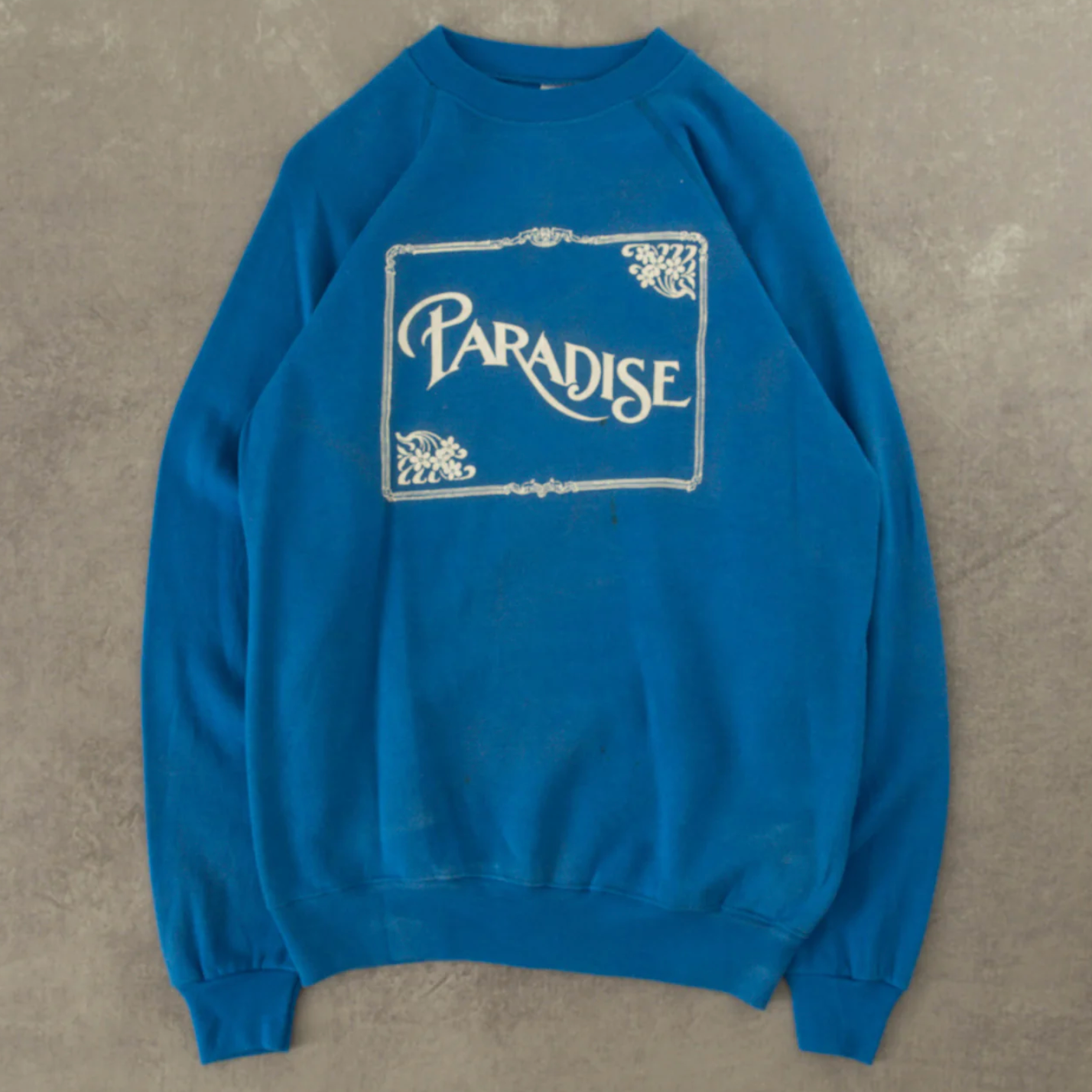 1980s Vintage Paradise Raglan Sweatshirt