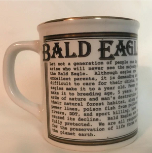 Bald Eagle Protection Vintage Mug