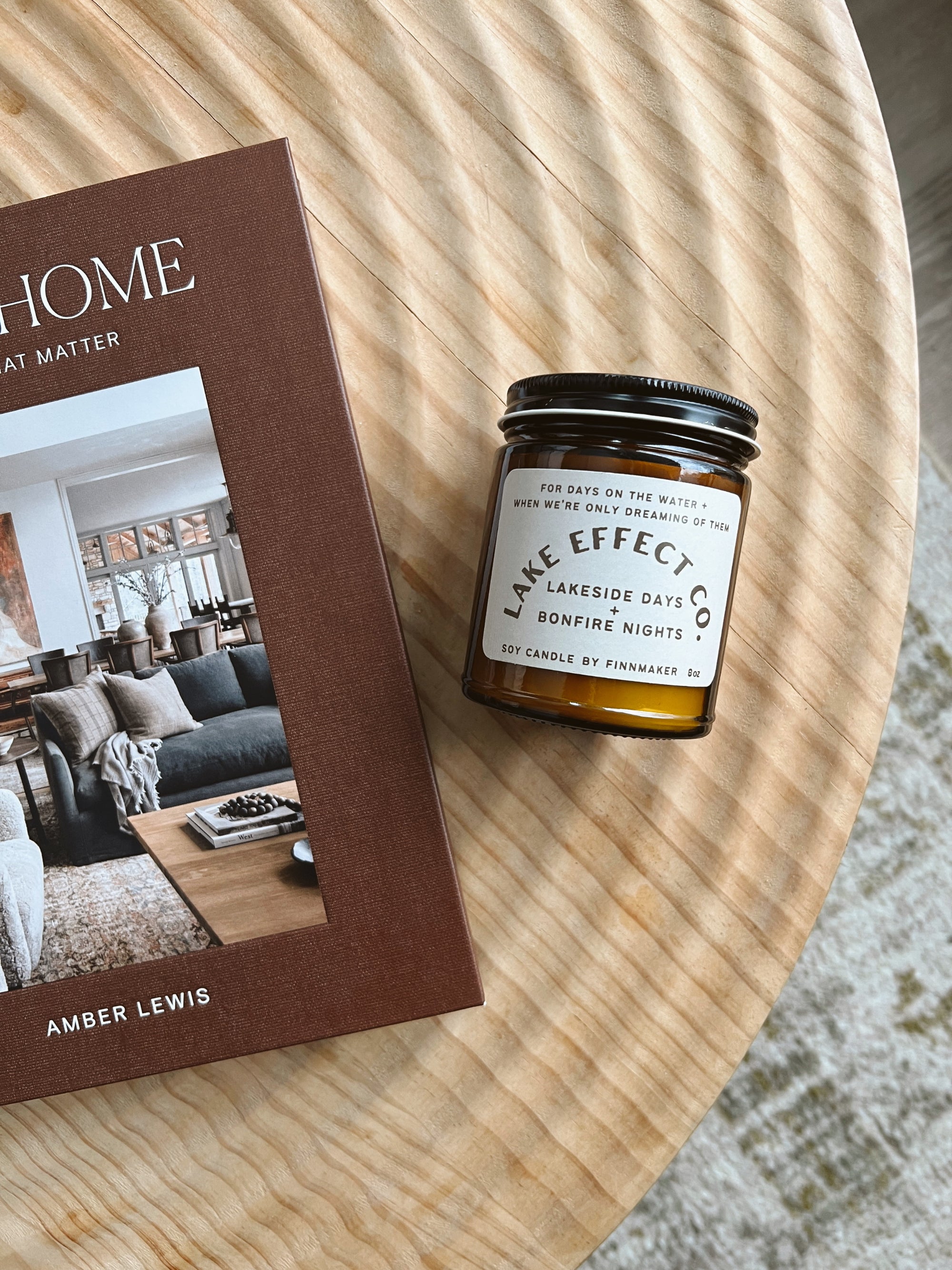 Lakeside Days + Bonfire Nights Candle