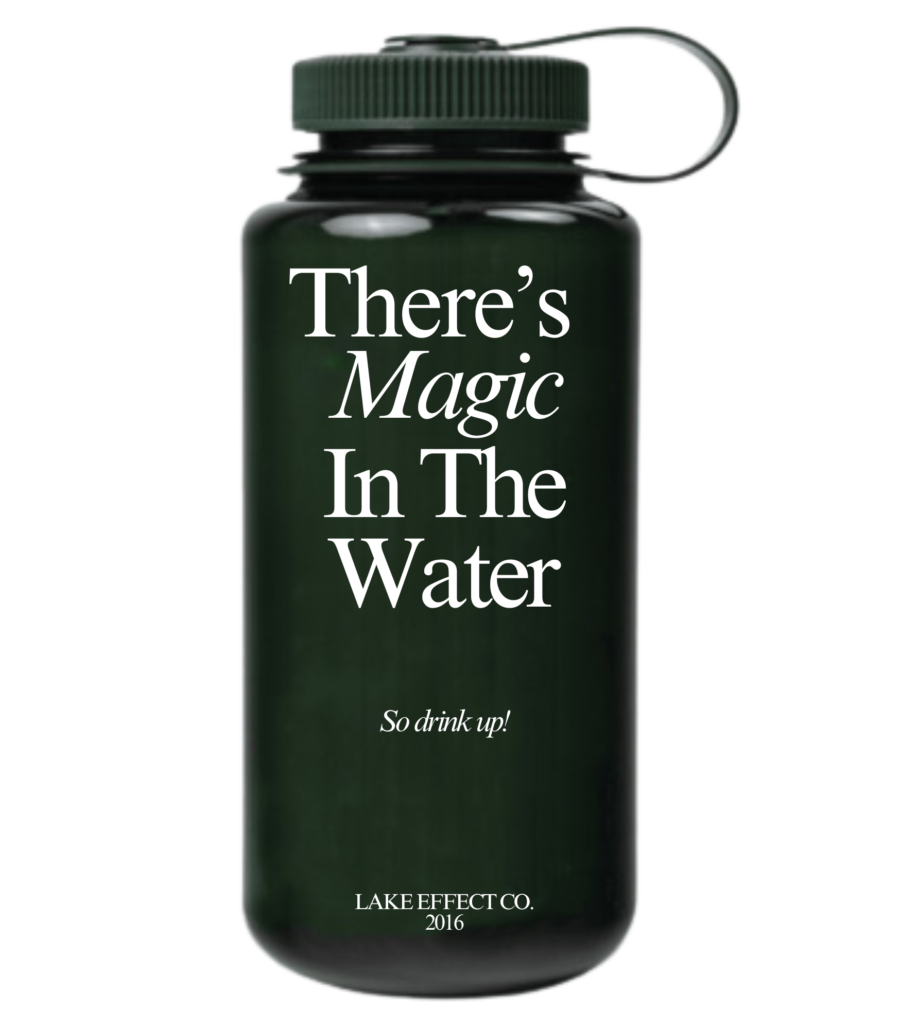 There's Magic In The Water 32oz Nalgene Water Bottle