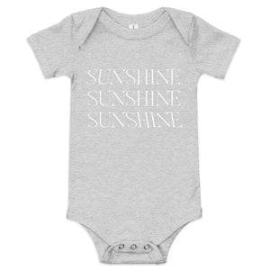 SUNSHINE Baby Short Sleeve Onesie