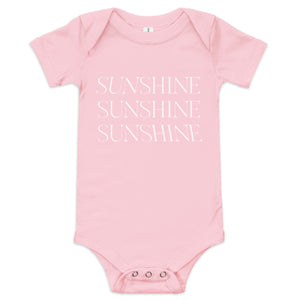 SUNSHINE Baby Short Sleeve Onesie