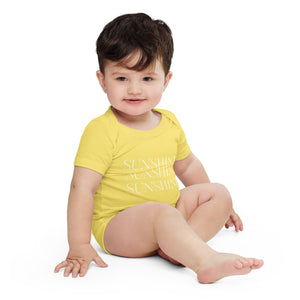 SUNSHINE Baby Short Sleeve Onesie