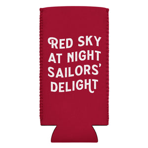 RED SKY AT NIGHT Can Cooler