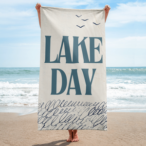 LAKE DAY Towel