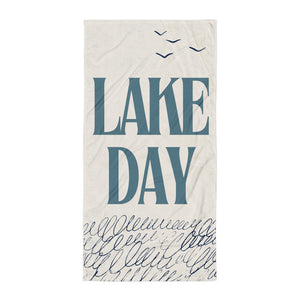 LAKE DAY Towel