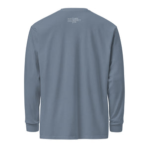 LAKE PRAYER Garment-dyed Heavyweight Long-sleeve Shirt