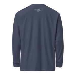 LAKE PRAYER Garment-dyed Heavyweight Long-sleeve Shirt