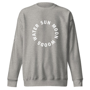 SUN MOON WOODS WATER Unisex Sweatshirt