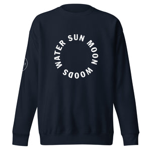 SUN MOON WOODS WATER Unisex Sweatshirt