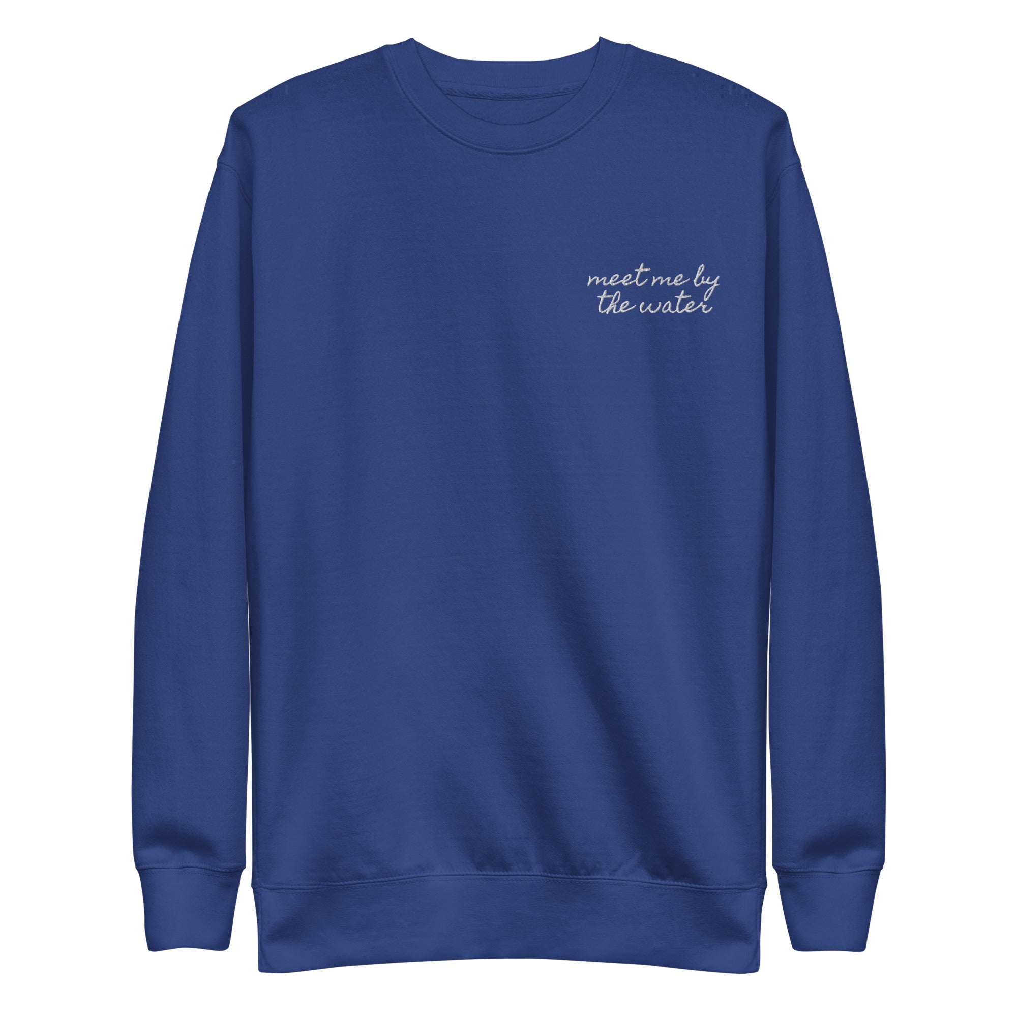 Meet Me By The Water Crewneck (Embroidered)