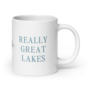 REALLY GREAT LAKES White Mug