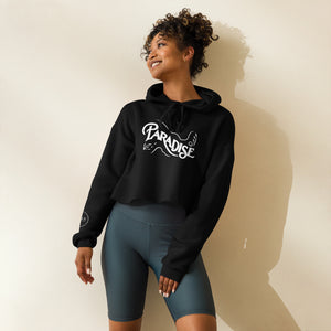 Coastal PARADISE Crop Hoodie