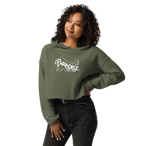 Coastal PARADISE Crop Hoodie