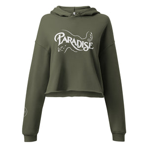 Coastal PARADISE Crop Hoodie