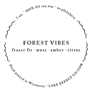 Forest Vibes Candle Tin
