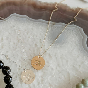 Chase More Sunsets Necklace