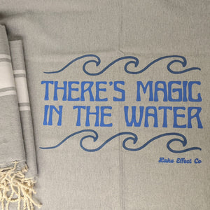 MAGIC IN THE WATER by EKZO Beach Towel | 100% Cotton Towels