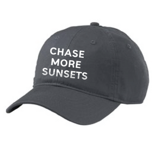 CHASE MORE SUNSETS Ball Cap