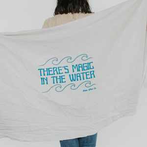 MAGIC IN THE WATER by EKZO Beach Towel | 100% Cotton Towels