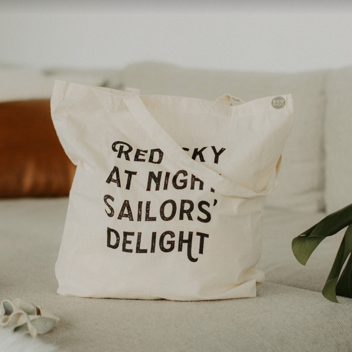 RED SKY AT NIGHT ECO TOTE