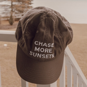 CHASE MORE SUNSETS Ball Cap