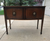 Vintage 1920s Mahogany Console with Lion Head Brass Handles