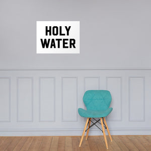 HOLY WATER Poster