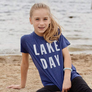 LAKE DAY Kids Tee | Unisex, Triblend