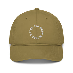 SUN MOON WOODS WATER Organic Dad Hat