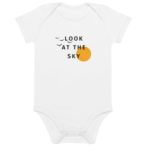 Look at the Sky Organic Cotton Baby Onesie