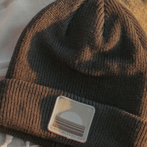 SUNSET + CRESCENT Beanie | Recycled Blend Winter Hat