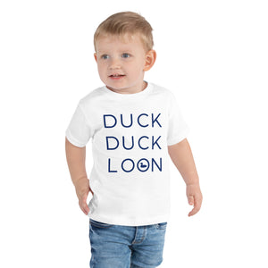Duck Duck Loon Toddler Short Sleeve Tee