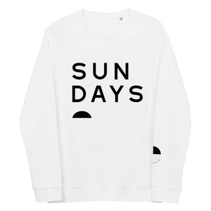SUN DAYS Unisex Organic Raglan Sweatshirt