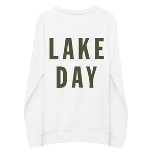 LAKE DAY Unisex Organic Sweatshirt