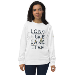 LONG LIVE LAKE LAKE Unisex Organic Crew Sweatshirt